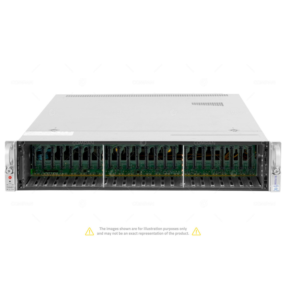 Supermicro SYS-2049U-TR4 4x Xeon Silver 4110 128GB RAM 2x 240GB SSD 6G SATA